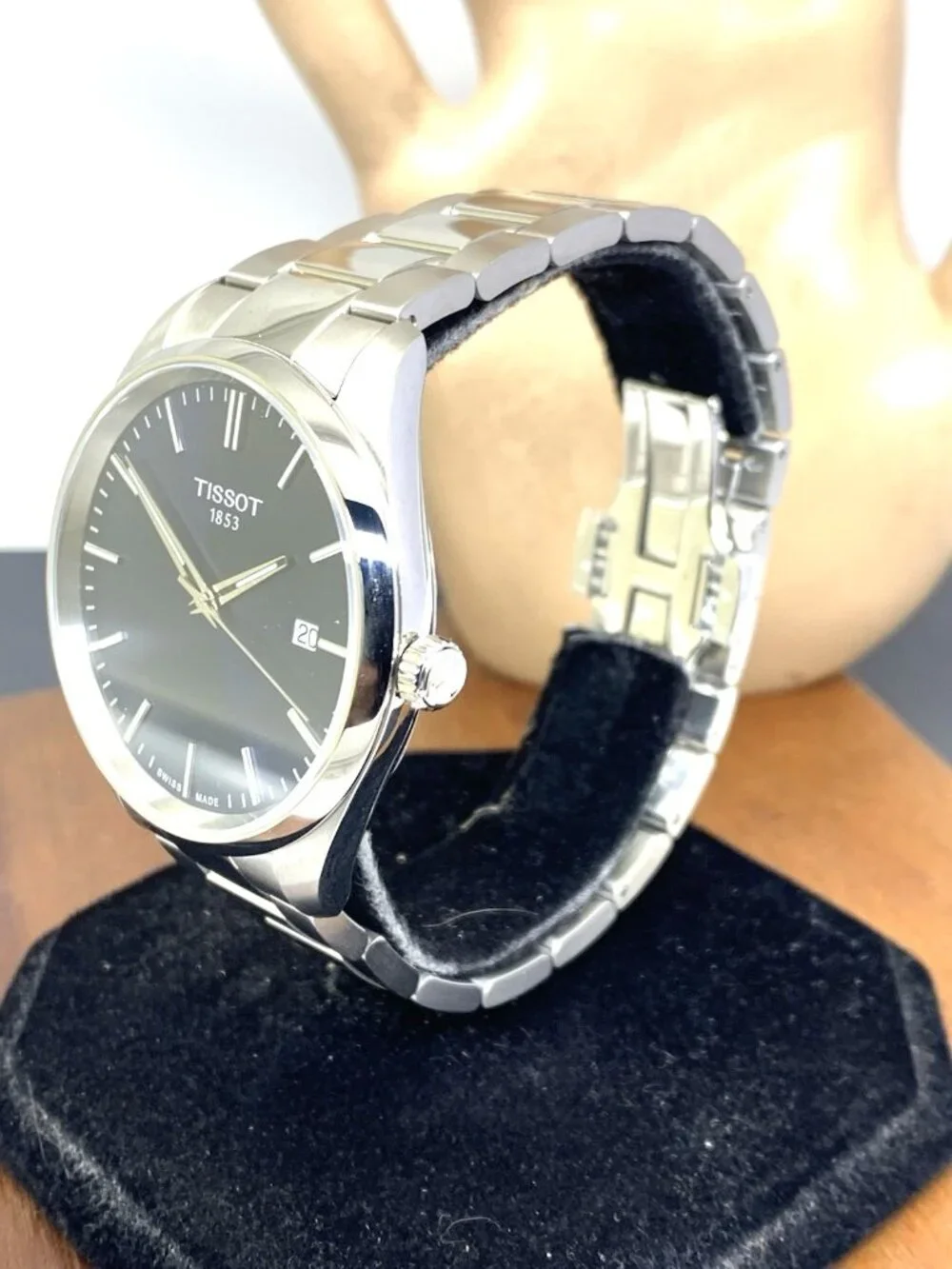 Tissot PR 100 Men's Watch Swiss Quartz Blue Dial 40mm Steel T1504101104100